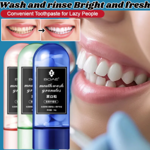 Portable Mouth Chewing Toothpaste Fresh Breath Fragrance Solid Toothpaste Mouthwash Breath Freshener Oral Care