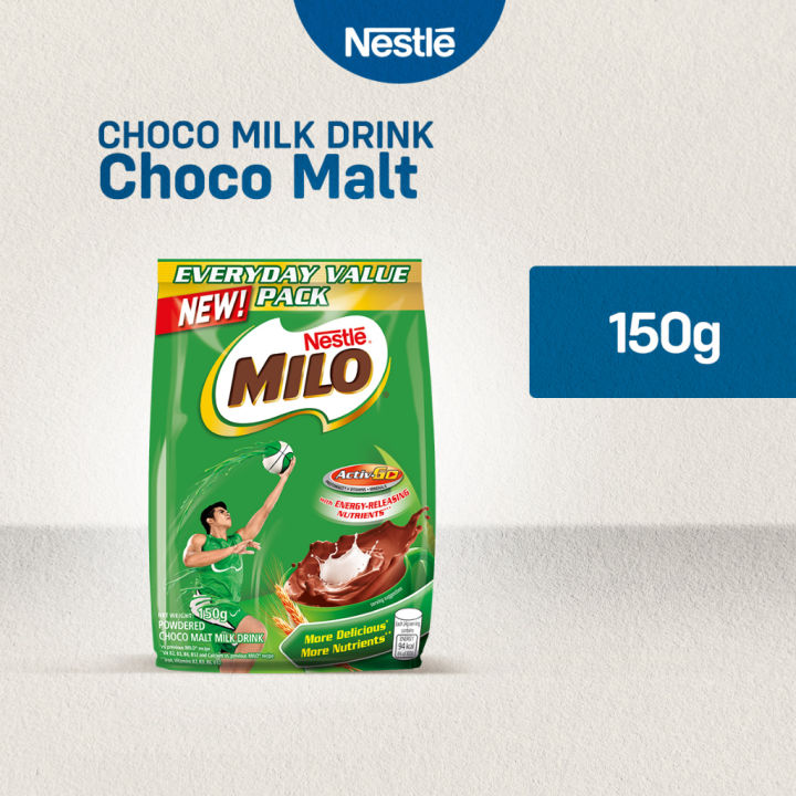 Milo Powdered Choco Malt Milk Drink 150g Lazada PH