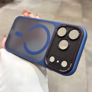 Camera Control Butoon Case for iPhone 16 17 Pro Max for Magsafe Case for iPhone 17 Air 16 Plus Business Slim Matte Armor Cover