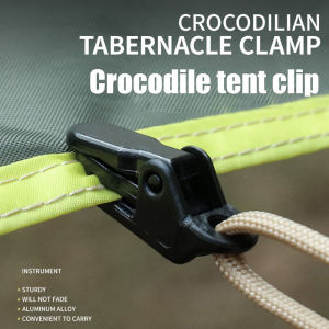 Yoomee 2 Chiếc Kẹp Bạt Kẹp Lều Mái Hiên Cố Định Bằng Nhựa Bộ Kẹp Chống Gió Kẹp Cố Định Móc Lều Câu Cá Đi Bộ Đường Dài Cắm Trại Ngoài Trời