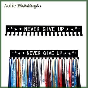 Aolie Medal Display Rack Metal Medal Hanger Holder Organizer Wall Mounted Large Capacity Award Holder For Race Soccer Karate