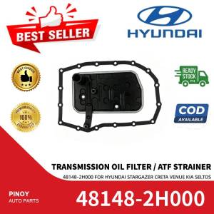 Hyundai Transmission Oil Filter / ATF Strainer 48148-2H000 for Stargazer Creta Venue Kia Seltos. Best Seller. Ready Stock. COD Available. Premium Quality 100% Guaranteed.
