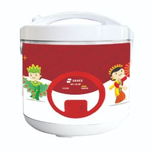 Bergaransi - Magic Com Sanex MC 258 Kapasitas 1.8 Liter Anti Lengket - Body Stainless - Top Kualitas