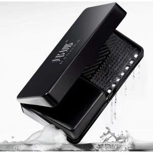 Alat Pembersih Berus Kosmetik Papan Basuh Pembersihan Kotak Hitam Sabun Serbuk Solek Cleansing Brush Black收纳盒清洁皂化妆刷粉扑清洁盒
