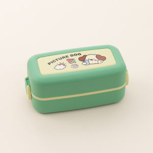 TOKO21-TERBARU!! KOTAK MAKAN /LUNCHBOX BEAUTY LIFE 850ML FREE SENDOK LAPISAN GANDA 2 SEKAT