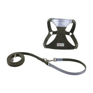 Puppytie Thiết kế ghép mảnh Dog Bộ Đai và dây dắt Có Thể Điều Chỉnh đai đeo ngực chó con Sang Trọng dây dẫn Thoải Mái Cho Nhỏ chó trung bình Mèo