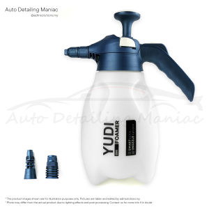 Mist & Foam Pump Sprayer (2L) Portable Car Wash Handpump Manual Foam Cannon Lance DIY Snow Foam Blaster Pump Sprayer