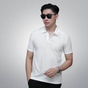 Kaos Kerah Distro Bandung Polo Shirt Pria Lengan Pendek Premium Bahan Manggo Knit Import Terlaris