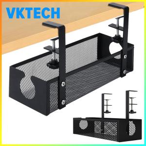 Premium Cable Organizer Tray for Desk and Kitchen with Adjustable Size and Non-Slip Base for Stability