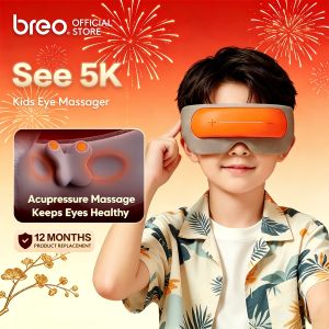 🔥Breo See 5K Kids Eye Massager Student Eye Care Mask Professional Eye Exercise Mode with Heating Children Gift