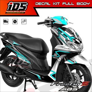 Decal Freego Bull Body Stiker Motor Freego Full Body Decal Freego Dekal Freego Stiker Motor Freego Stiker Freego full body Motif GRFS