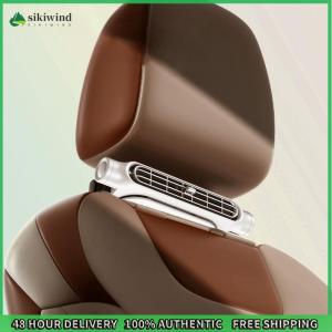 Sikiwind USB Portable Car Seat Fan 3 Speeds Adjustable Car Interior Rear Headrest Fan Cooler Car Seat Cooling Fan for Front Rear Seat Passenger