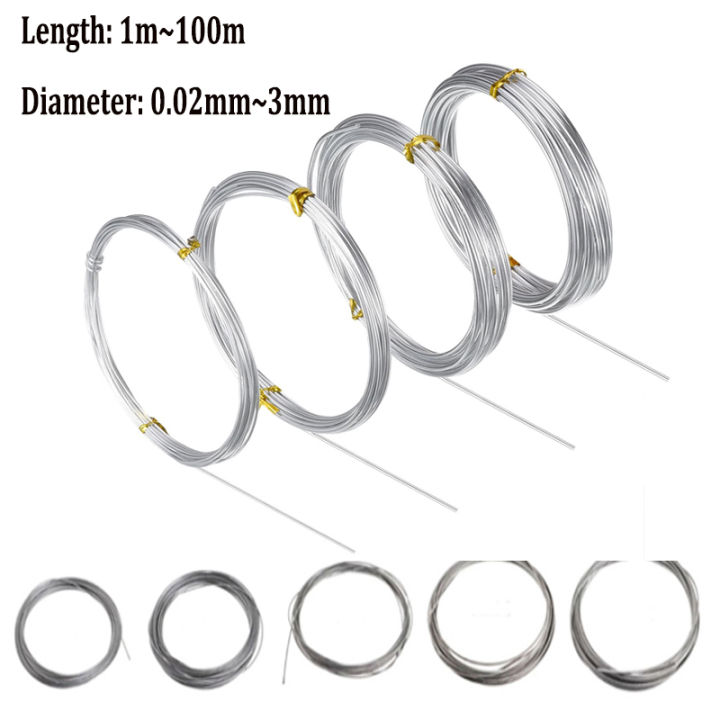 Stainless steel spring wire hard wire full hard wire 0.023mm Length 1M