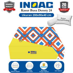 Kasur BUSA INOAC EOM D24 Tebal 40 cm Semua Ukuran Murah Original Asli Garansi 20 Tahun