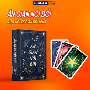 Bộ Bài Ăn Gian Nói Dối - Boardgame Hot Trend trò chơi nhóm vui nhộn cho bạn bè gia đình