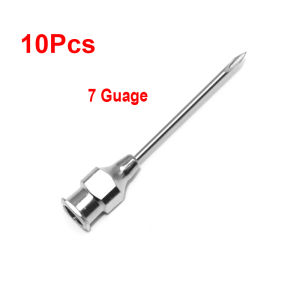 10Pcs Stsinless steel needles Veterinary injection needle Syringe needle for pigs horse sheep cattle