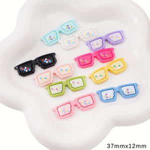 5-20pcs Acrylic Dễ thương Sặc Sỡ miếng che mắt kính ngôi sao hạt cho Teddy gấu Búp bê thủ công tự làm trẻ em Đồ chơi trẻ em mắt phụ kiện