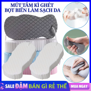 Bông Tắm Kì Ghét Cọ Lưng Massage Body Mền Mịn - Mút Tắm Kỳ Gét Bọt Biển Tẩy Tế Bào Chết Chăm Sóc Da Cao Cấp / Bông Tắm Bọt Biển Kỳ Cọ Tay Chân Cho Bé