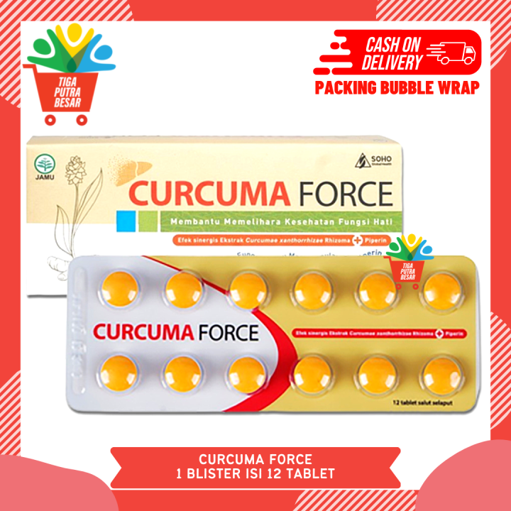 CURCUMA FORCE 1 BLISTER ISI 12 TABLET