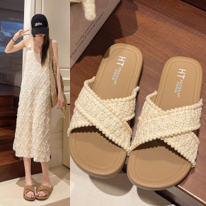 [Free Shipping] Unique Retro Bohemian Flat Sandals For Women Perfect For Outdoor Wear 2025 Summer New Collection Ideal For Beach Vacations