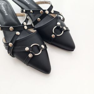 Leora Veddira - Shoeponic - Sandal Hak Tinggi - Hak 3 cm - SPN Heel Paku - Sendal Dewasa Perempuan