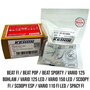 Sensor TPS Keihin Beat FI / Beat POP / Vario 125 / Vario 150 / Vario 110 FI LED / Scoopy ESP NP656