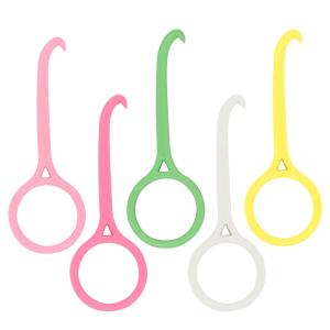 10pcs/set Dental Braces Extractor Kit Silicone Hook Tool Portable Detachable Tooth Socket Remover for Orthodontic Treatment