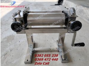 Máy cán mực khô quay tay inox hàng chất lượng cao