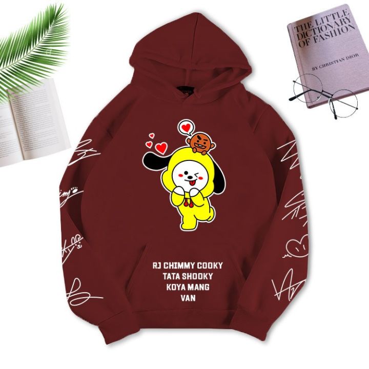 SWEATER HOODIE CHIMMY/SWEATER WANITA TERBARU/SWEATER BTS/SWEATER