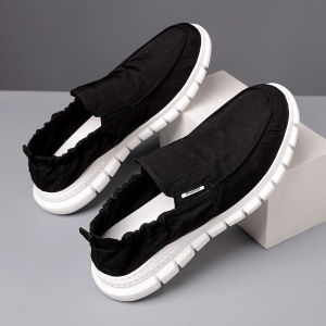 Canvas Shoes   New style slip-on mens loafers   Ice Silk Mesh Mens Single Shoes Comfortable Breathable Sock Shoes [ Free Shipping ]