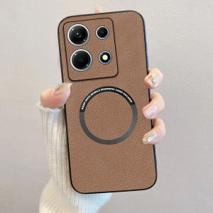 Promo Case Terbaru Infinix Note 30 Softcase Luxury Magsafe Leather Magnetic