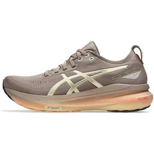 ASICS Men's Running Shoes GEL-KAYANO 31 LUXE 1011C035 Luxe x Taupe Grey