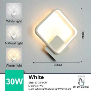 OOKAS Led Wall Lights Nordic Led Wall Lights  Antler Wall Lamp Indoor Lamp Tricolor Light For Bedroom Living Room