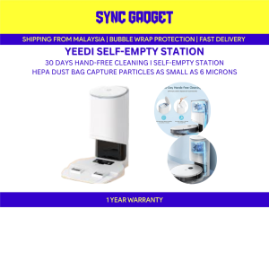 YEEDI Vac 2 Pro Robot Vacuum + Self-empty Station [3000Pa Suction I 3D Avoidance I Smart Visual Mapping]