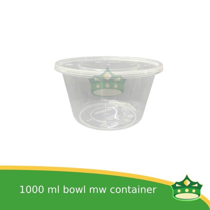 (10 pcs) IBOX brand microwavable plastic bowl containers with lid for ...