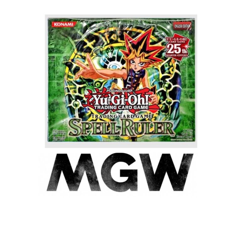 spell ruler 25th anniversary booster box YU-GI-OH! SPELL RULER 25TH ANNIVERSARY main image 1