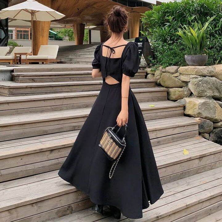 Lazada black hot sale gown