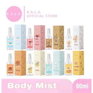 KALA Body Mist Parfum 60ml  Spray Parfume Tahan Lama Vanilla Popcorn BPOM