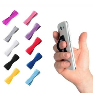 MIIQNUS Chống trượt Giá đỡ điện thoại có dây đeo đàn hồi Đàn hồi Một tay Băng dán lưng điện thoại Dây đeo ngón tay Di động Giá đỡ nhẫn đeo ngón tay Máy tính bảng