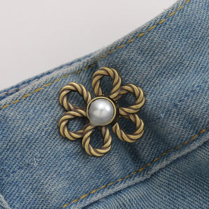 Indo - Pengait Celana Kebesaran / Kancing Pengecil Jeans / Waist Button Pengencang Celana