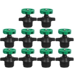 10Pcs Automatic Rotation Nozzle Watering Irrigation Rotating Nozzle 360° Watering Nozzle for Garden Lawn Flower Vegetable Irrigation