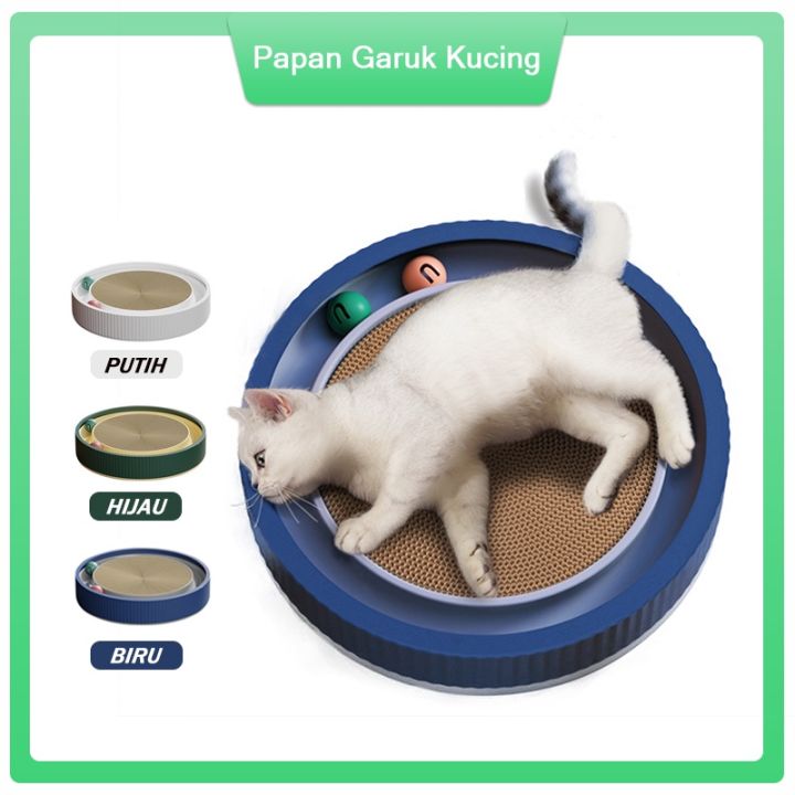 Papan Garuk Kucing Cat Scratcher Board Tempat Tidur Kucing Mainan Kucing