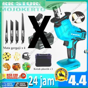 Diskon!! GERGAJI / RECIPROCATING KAMOLEE 18V 4000 rpm
