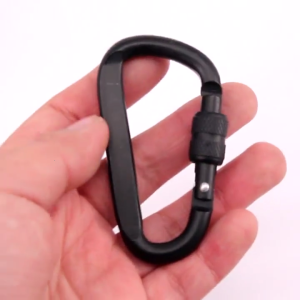 Reliable Aluminum Carabiner Clip Metal Hook for Camping Hiking and Backpacking D Clip Hooks for Outdoor Enthusiasts