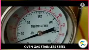 OVEN GAS STAINLESS STELL UK 75x55x65 2 DECK FREE PACKING KAYU DAN LOYANG MURAH
