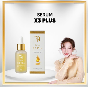 Combo Kem Face Collagen X3 Plus Sữa Ong Chúa & Serum Đông Trùng Hạ Thảo - Mỹ Phẩm Đông Anh