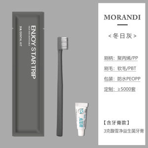 Berus Gigi Ubat Gigi 一次性牙刷牙膏套装 Disposable Toothbrush Set 酒店专用软毛牙具民宿待客宾馆洗漱 Toothpaste Travel Portable