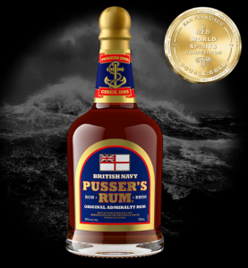 Pussers Rum Blue Label 700ml - 40%abv