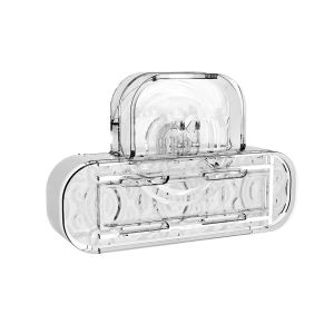 Desktop Socket Fixer with Suction Cup Durable Punch Free Socket Holder Cable Management Punch Free Surge Protector Desktop Mountable Plug-in Socket Fixer Bracket Stand