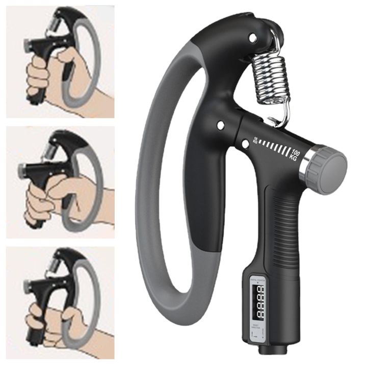 Chito8 Adjustable Heavy Gripper Counter Hand Gripper Digital Hand Grip Fitness Hand Exerciser